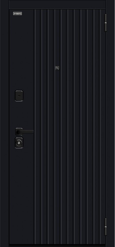 Входная дверь Граффити-32/32, цвет: Total Black/Super White