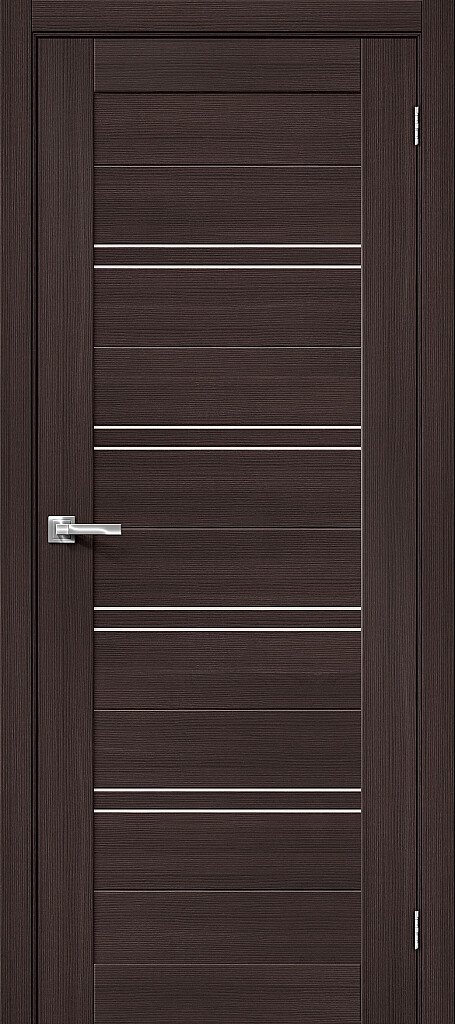 Межкомнатная дверь Браво-28, цвет: Wenge Melinga