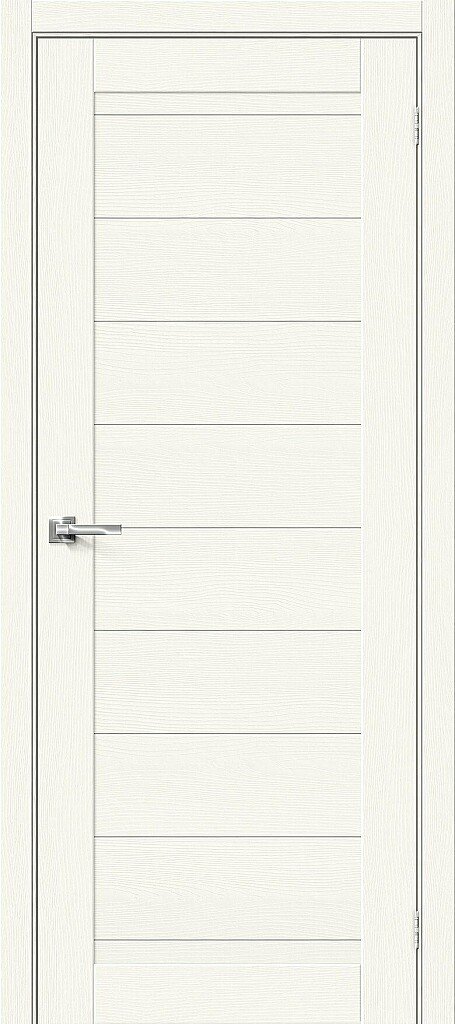 Межкомнатная дверь Браво-21, цвет: White Wood