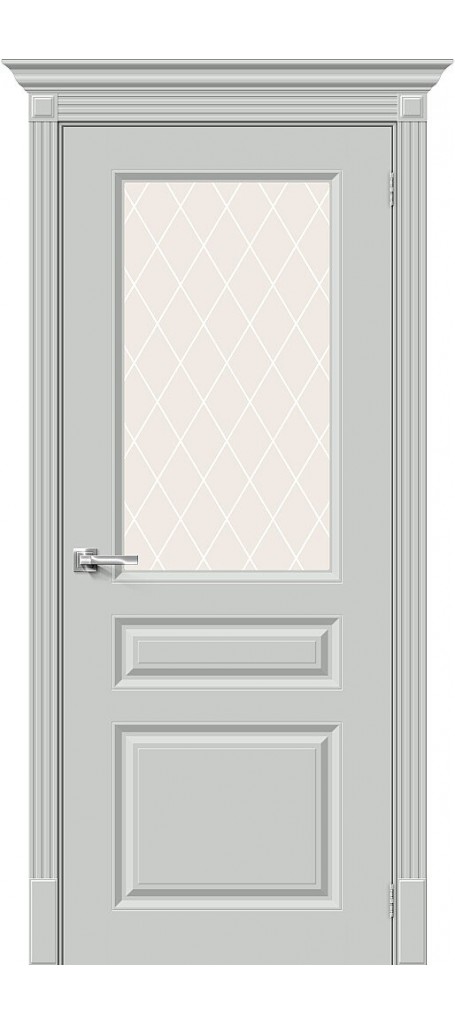 Межкомнатная дверь Скинни-15.1, цвет: Grace эмаль
