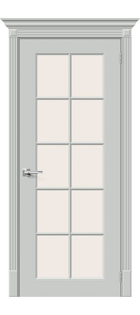 Межкомнатная дверь Скинни-11.1, цвет: Grace эмаль