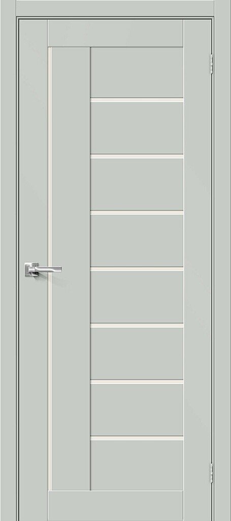 Межкомнатная дверь Браво-29, цвет: Grey Matt