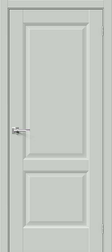 Межкомнатная дверь Неоклассик-32, цвет: Grey Matt