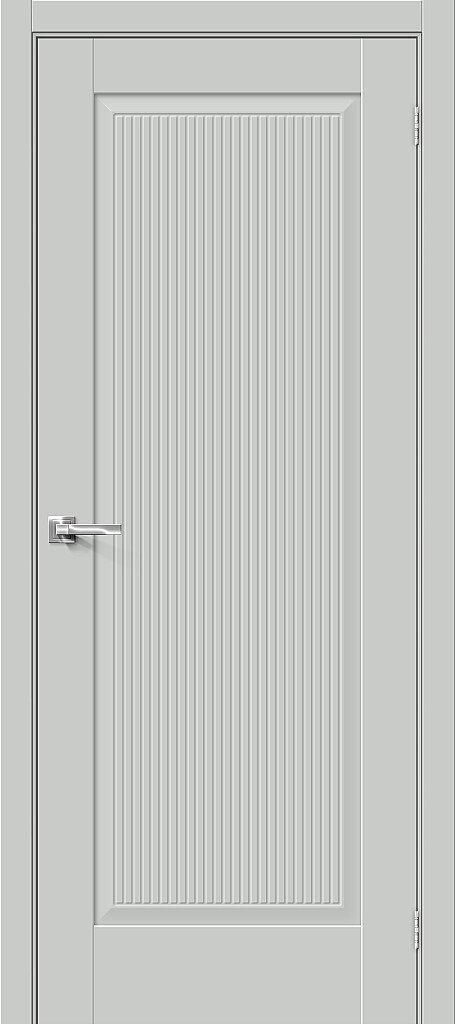 Межкомнатная дверь Прима-10.Ф7, цвет: Grey Matt