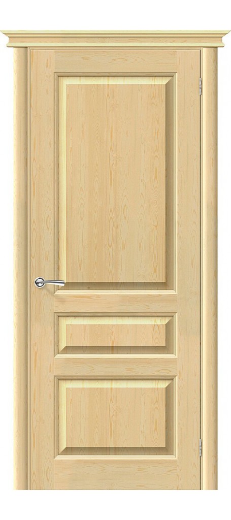 Межкомнатная дверь М5, цвет: Без отделки глухая