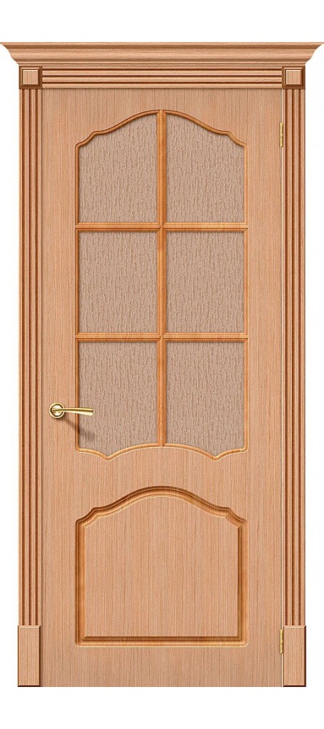 Межкомнатные двери Каролина, цвет: Ф-05 (Дуб)