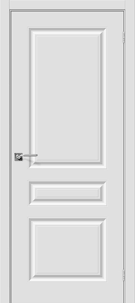 Межкомнатная дверь Скинни-14, цвет: П-23 (Белый)