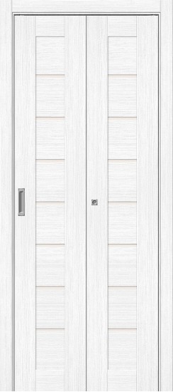 Складные двери Браво-22, цвет: Snow Melinga