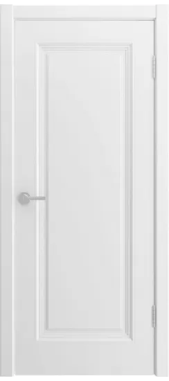 Межкомнатная дверь Шелли 1 ДГ (Белая)