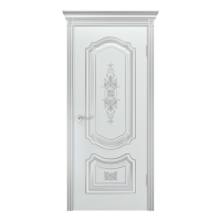 Соло R-0 B3 ДГ - Белая эмаль, патина серебро