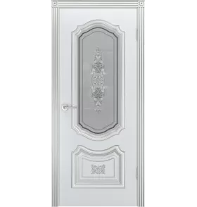 Соло R-0 B3 ДО - Белая эмаль, патина серебро