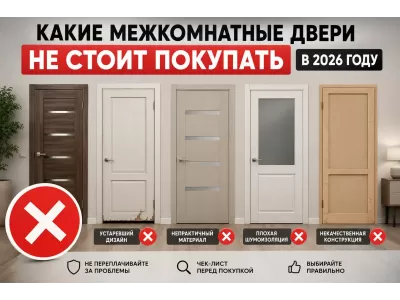 Какие межкомнатные двери НЕ стоит покупать в 2026 году