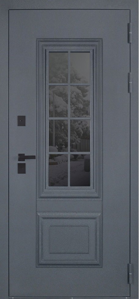 Входная дверь Арктика с окном (терморазрыв 3к)