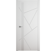 Геометрия-6 белый, стекло белое