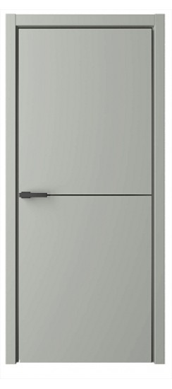 Межкомнатные двери Лайн 2 серый