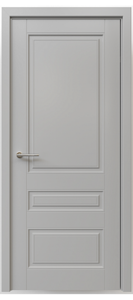 Межкомнатные двери Классика-3 серый (защелка маг.)