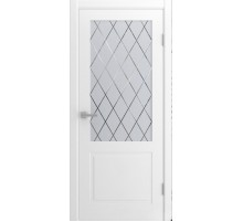 Verona, белая стекло "Ромб"