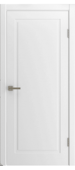 Межкомнатная дверь Верона-1, белая эмаль ДГ