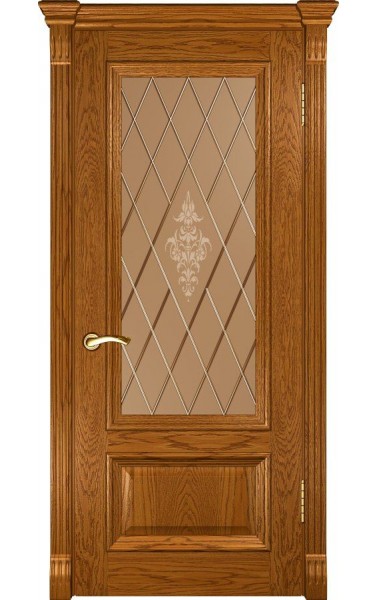 Купить Межкомнатные двери Фараон-1 (ДО дуб золотистый) в Москве 