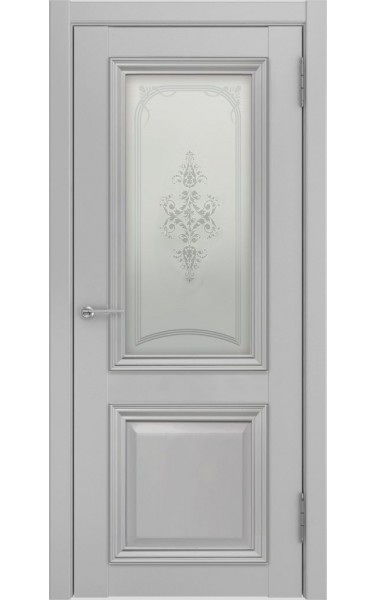 Купить Двери Люксор Лу-172 (серый эмалит) в Москве 