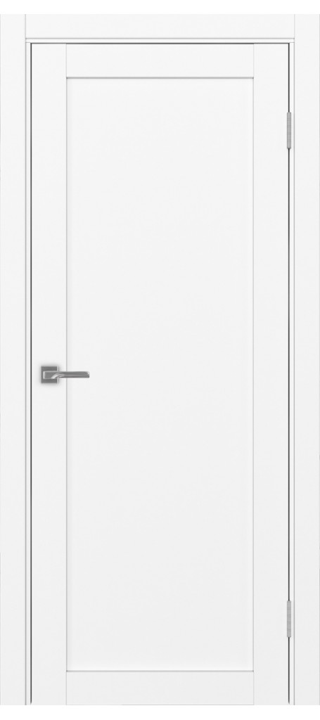 Межкомнатная дверь Турин_501.1 ЭКО-шпон Белый снежный