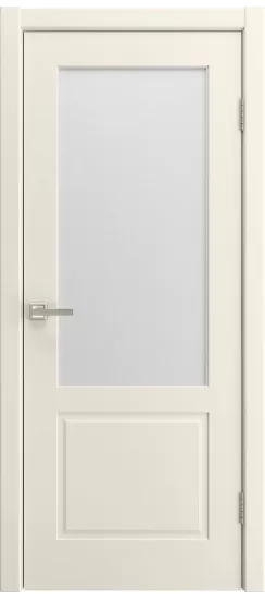 Межкомнатная дверь Капри-2 ДО со стеклом шампань