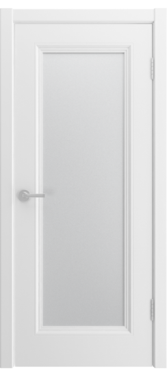 Межкомнатная дверь Шелли 1 ПО (Белая)