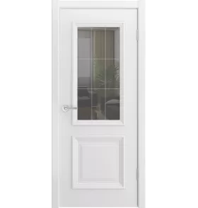 Фави В1 ДО -Белая эмаль, патина белое золото