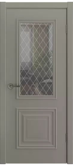 Межкомнатная дверь Турин-2 ДО рефлектив Мокко