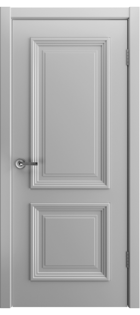 Межкомнатная дверь Скалино-2 ДГ серая эмаль