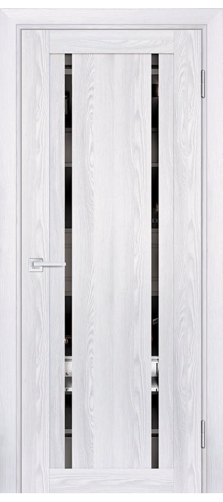 Межкомнатная дверь PSK-9 Ривьера айс со стеклом