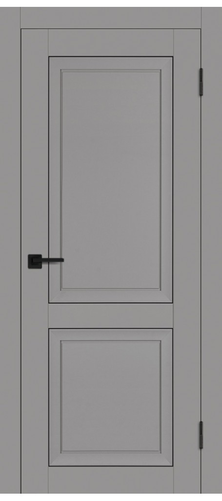 Межкомнатная дверь PST-28 серый бархат
