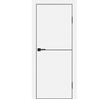  P-19 черный молдинг PET, кромка ABS черная c 4-х ст. Белый матовый