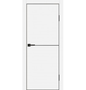  P-19 черный молдинг PET, кромка ABS черная c 4-х ст. Белый матовый