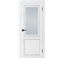 ПСТ-37 Белый матовый со стеклом сатинат