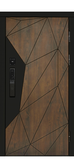 Входная дверь Геометрия SMART с умным замком