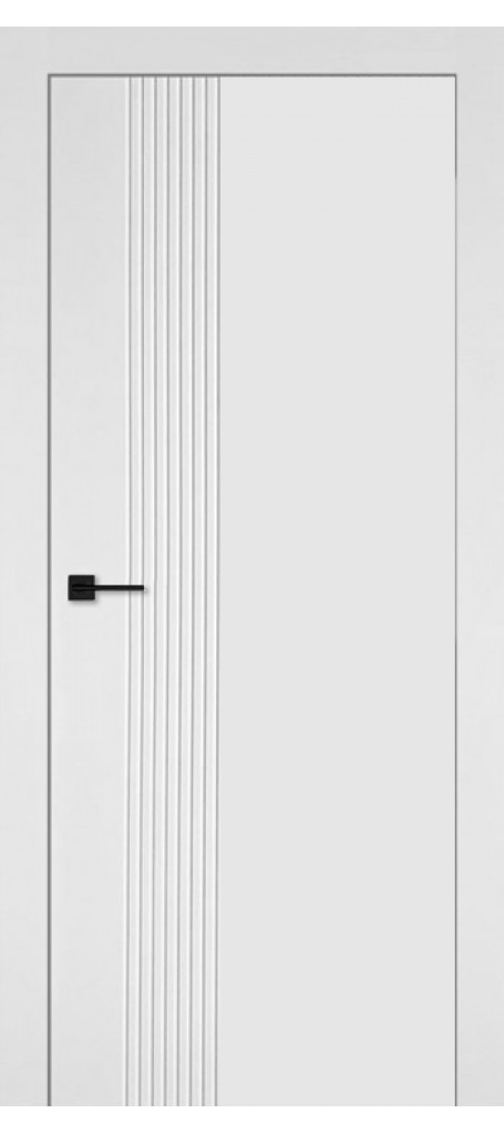 Межкомнатная дверь Вижн-1, цвет: Белый эмаль