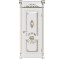 Олимп, эмаль белая патина золото