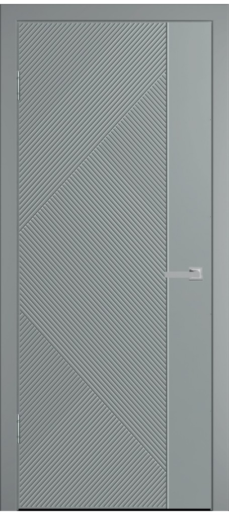 Межкомнатная дверь эмаль Синди-13 цвет серый