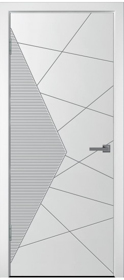 Межкомнатная дверь Синди-2 белая эмаль