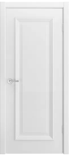 Межкомнатная дверь Скалино-1 ДГ белая эмаль