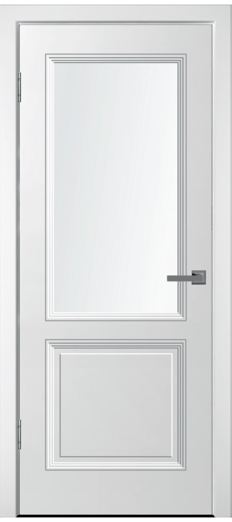 Межкомнатная дверь Уно-2 белая эмаль ДО