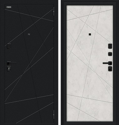 Граффити-5/SBlack, цвет: Букле черное/Look Art