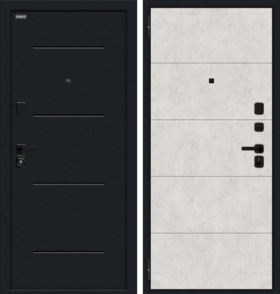 Граффити-1 Инсайд/SBlack, цвет: Букле черное/Look Art