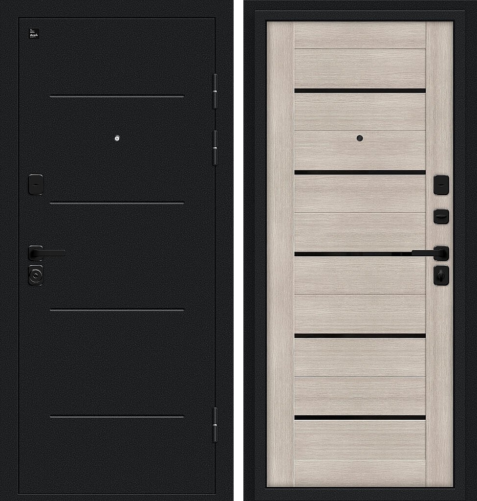 Грид, цвет: Букле черное/Cappuccino Melinga