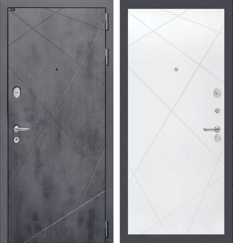 Входная дверь LOFT 24 - Белый софт