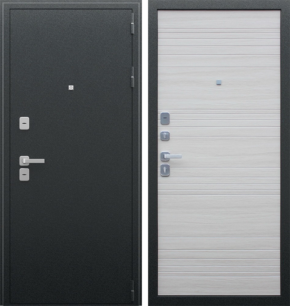 Входная дверь Next 1 Цвет "акация светлая поперечная"