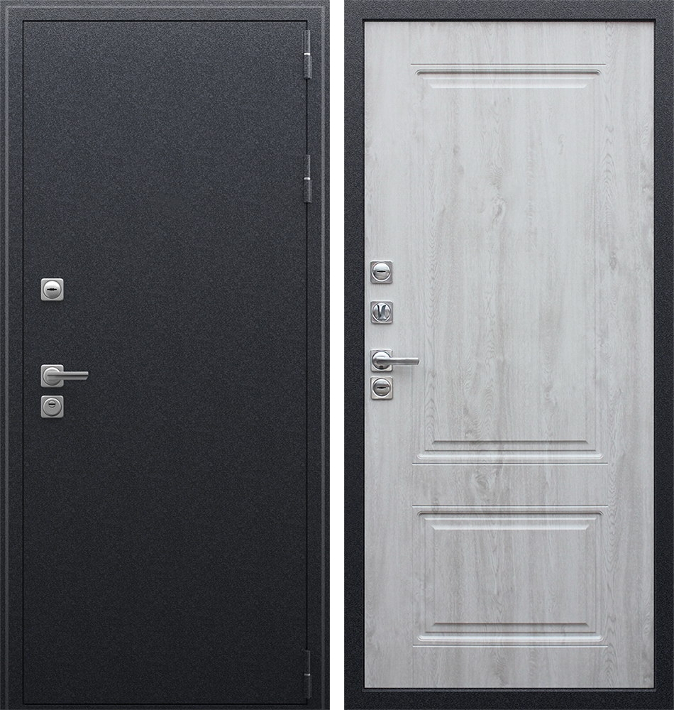 Входная дверь "Север" Цвет «сосна белая с терморазрывом