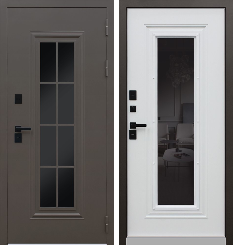 Входная дверь "Тундра" с окном