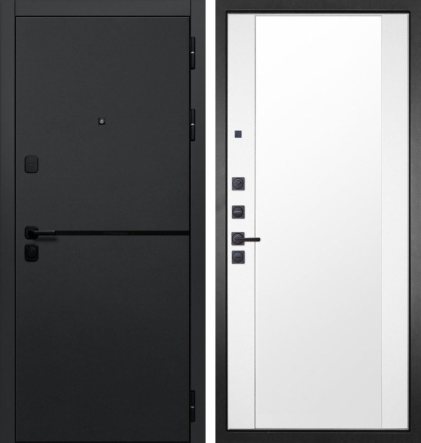 Гранит Горизонт, 024 Зеркало Макси белый матовый 16 мм